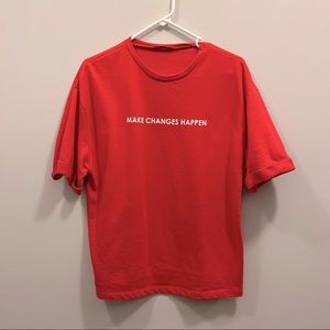 Zara Make Changes Happen Top